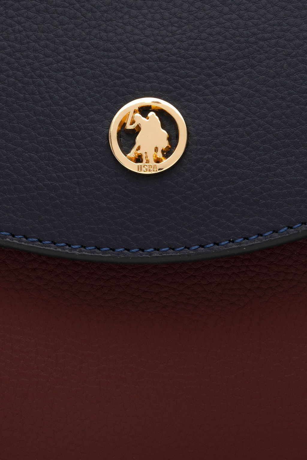 Женская темно-синяя сумка - U.s. polo assn фото 6