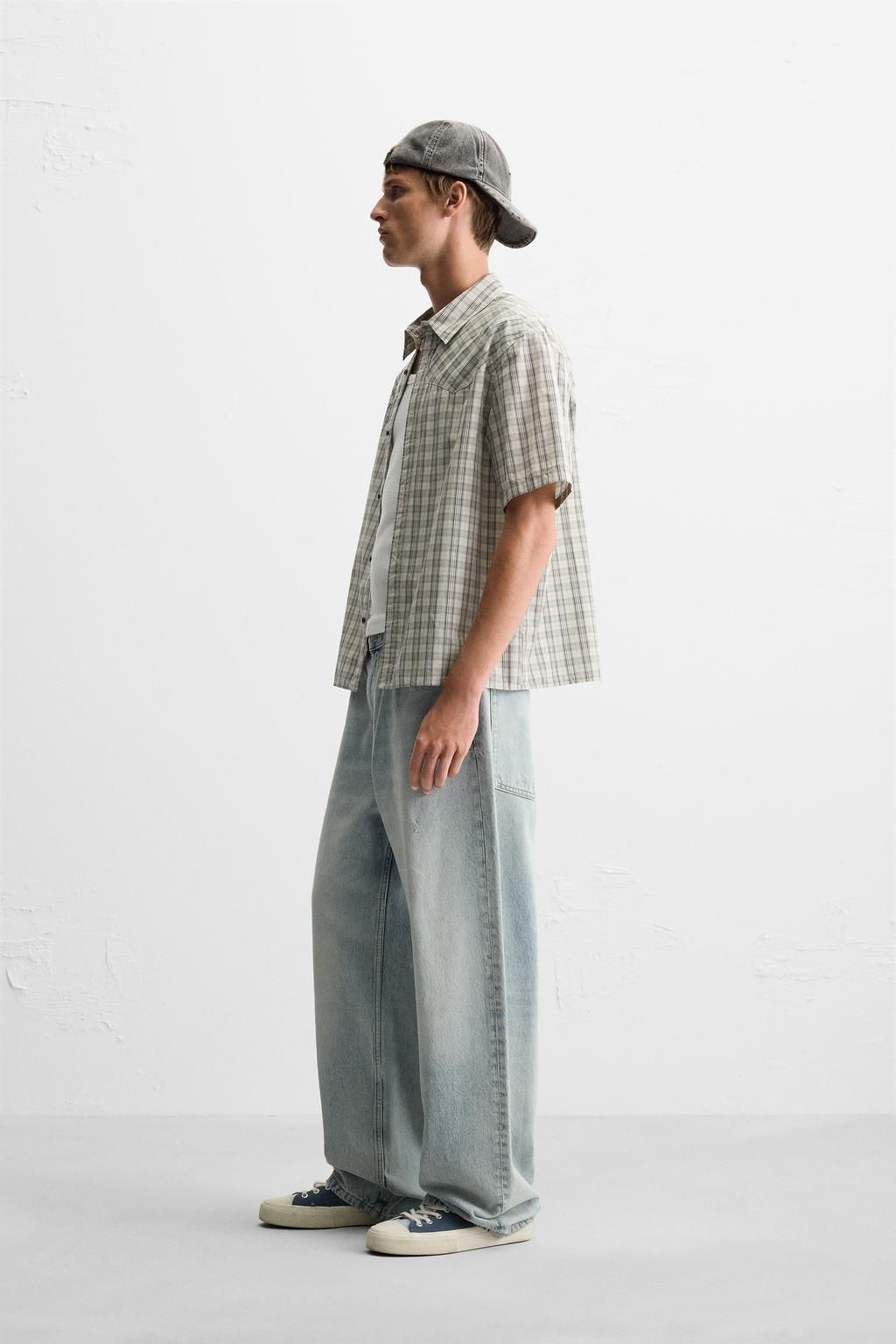 CHECK SHIRT - Zara фото 11