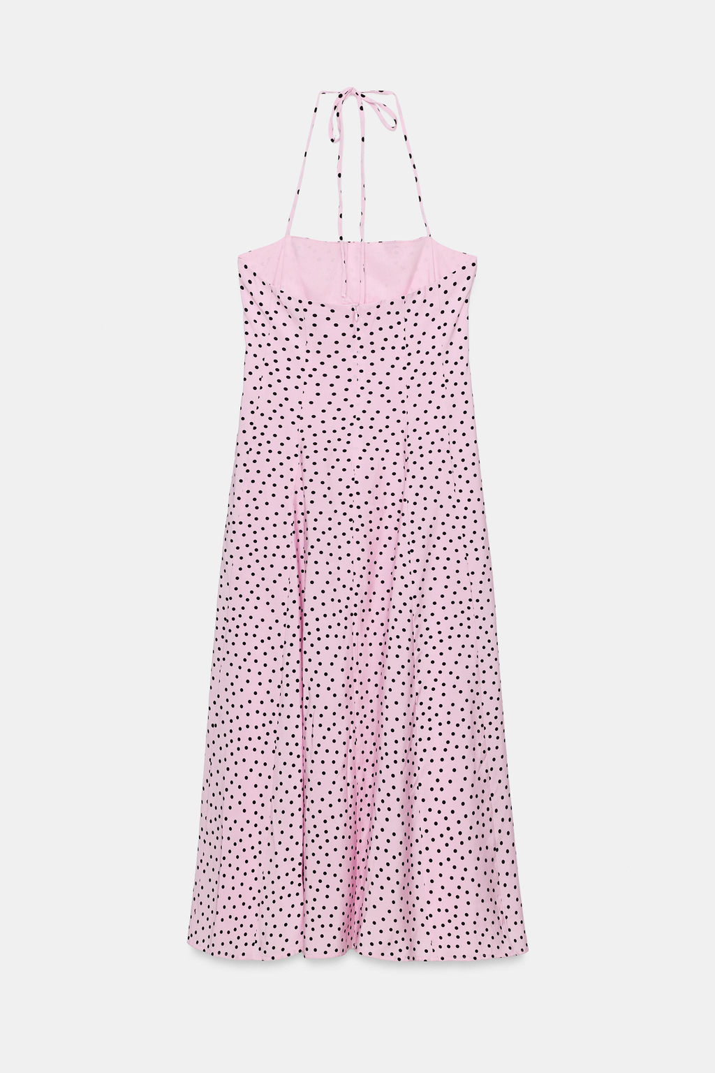 VESTIDO MIDI LUNARES / Rosa - Zara фото 3