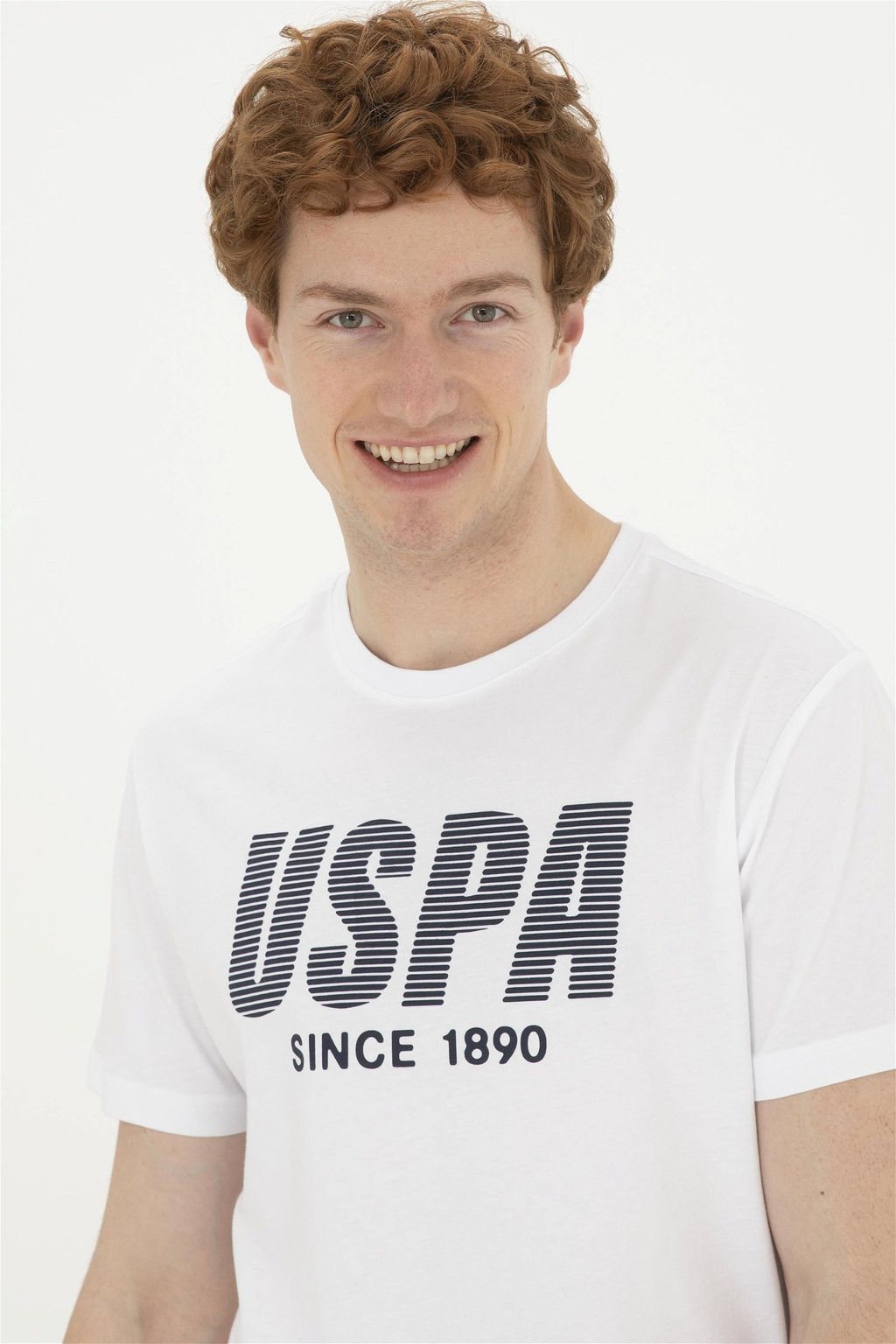 Мужская белая футболка - U.s. polo assn фото 2