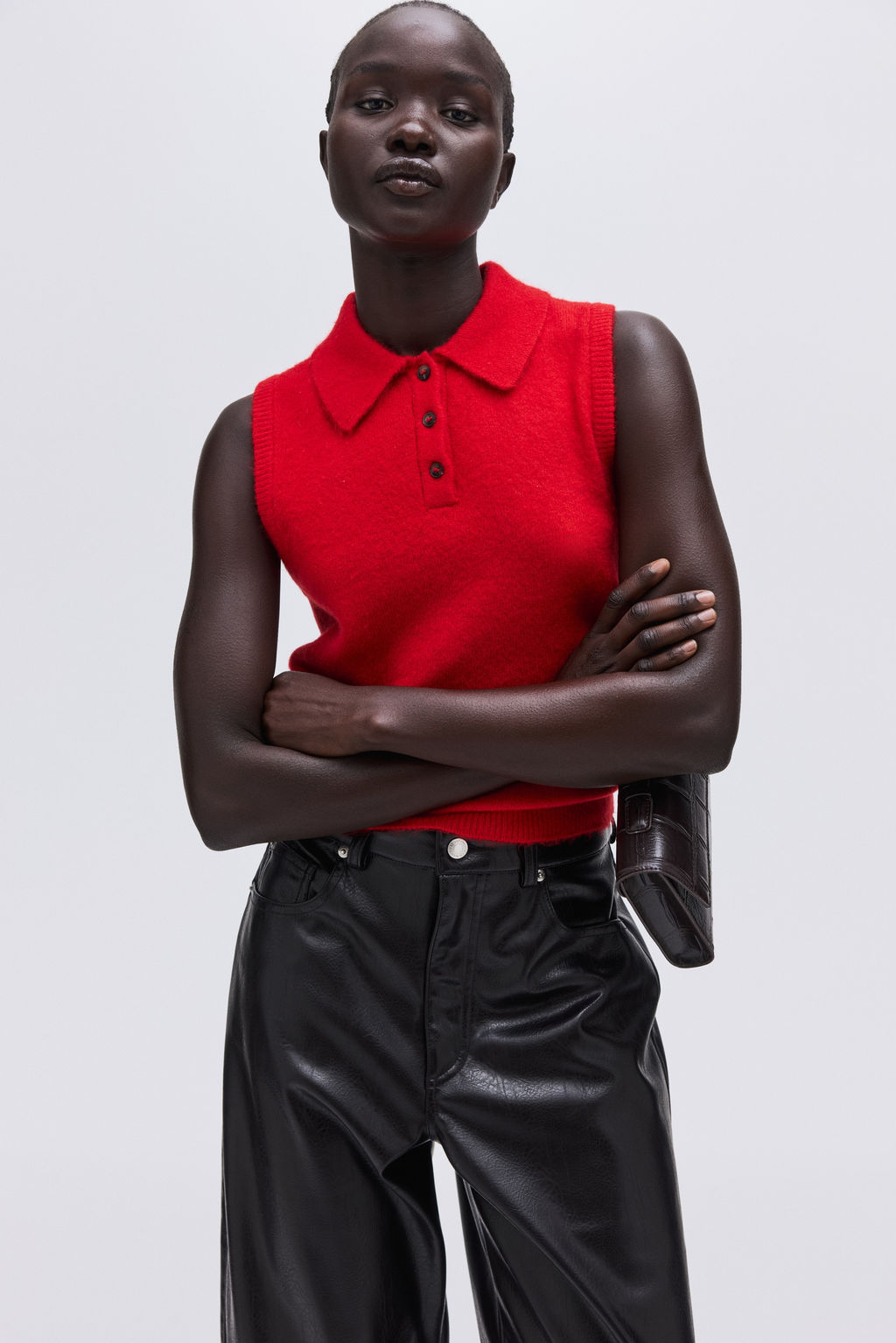 Chaleco jersey con cuello camisero - H&m фото 4