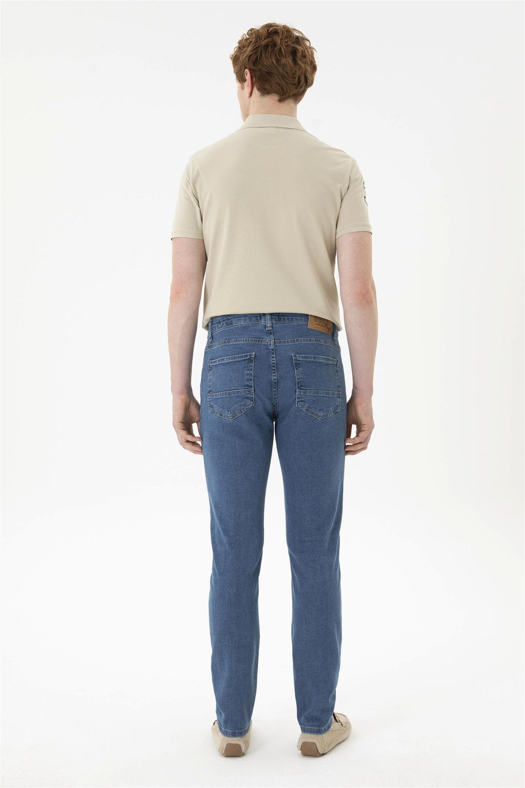 Мужские голубые джинсовые брюки - U.s. polo assn фото 4