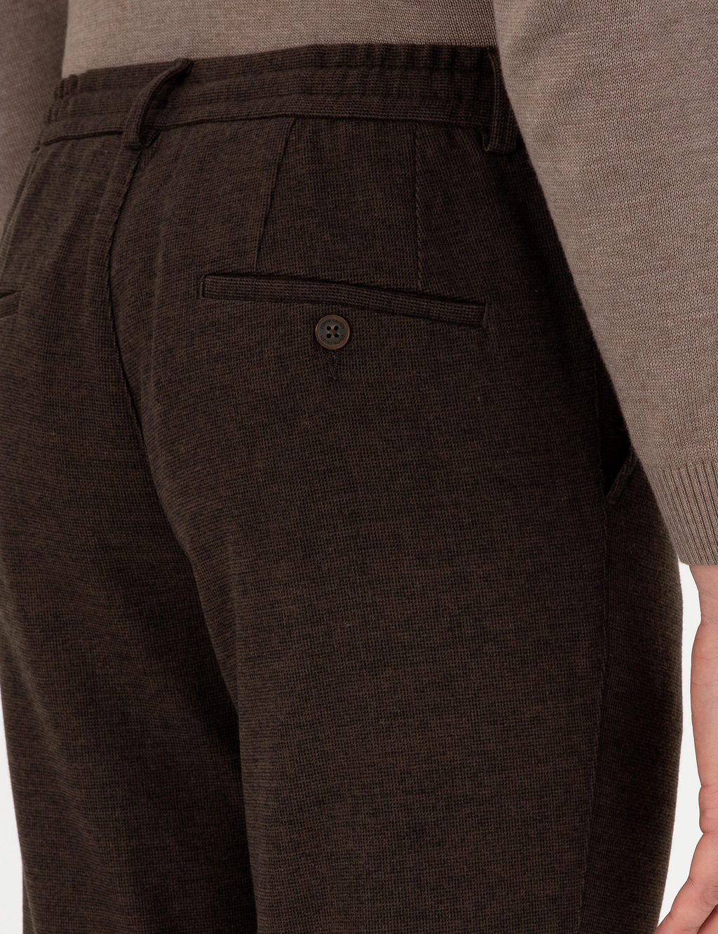 Kahverengi Ex. Slim Fit Kuma_ Pantolon - Pierre cardin фото 6