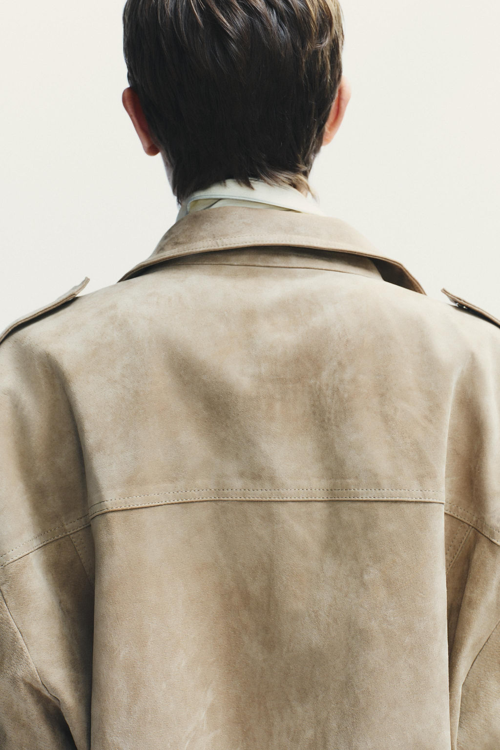 SUEDE LEATHER JACKET - Zara фото 7