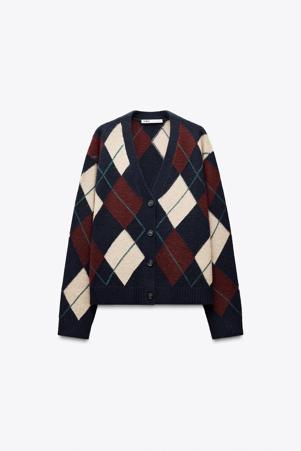 DIAMOND WOOL JACKET - Zara фото 5
