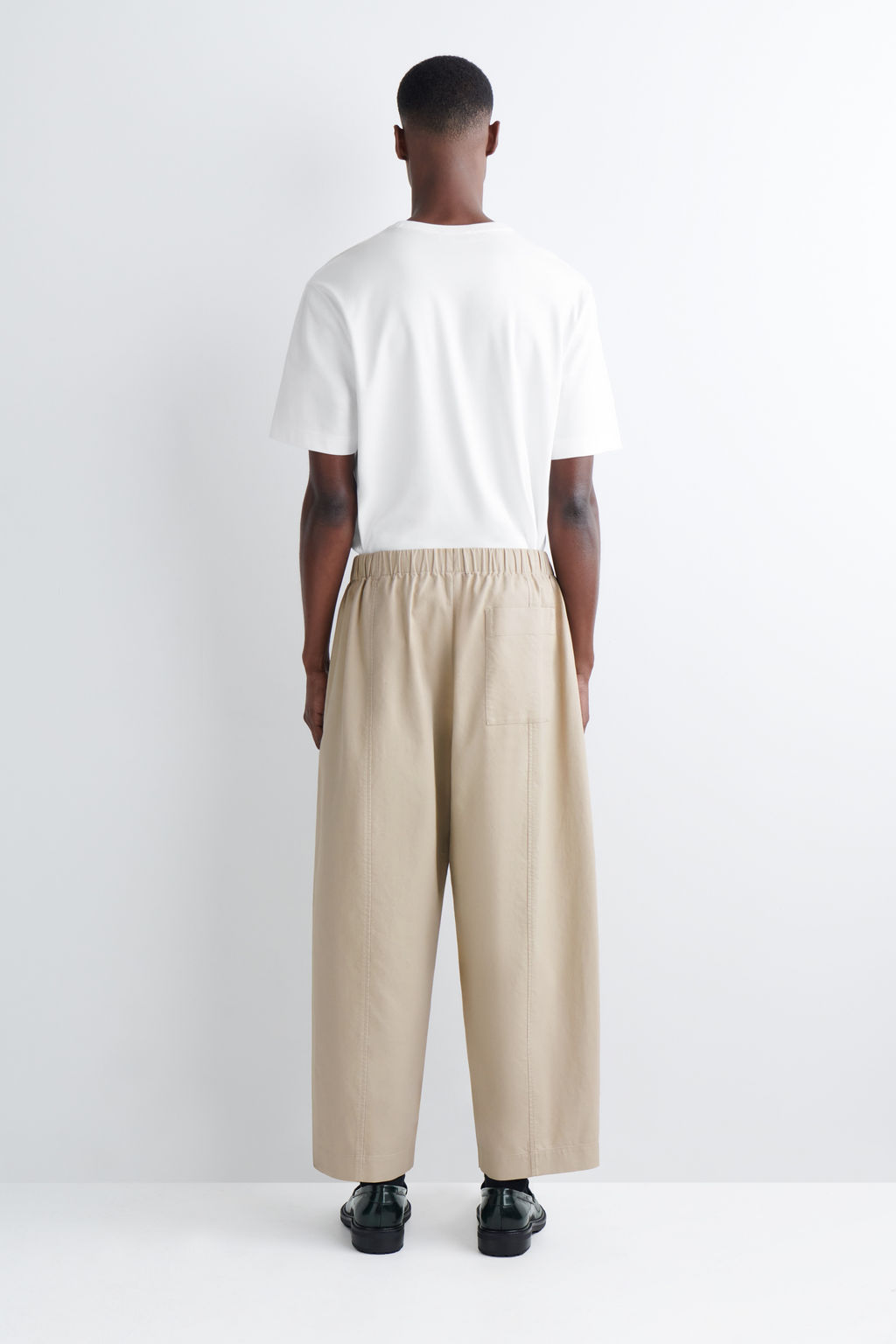 PANTAL?N BARREL LEG TOBILLERO DE ALGOD?N - H&m фото 3