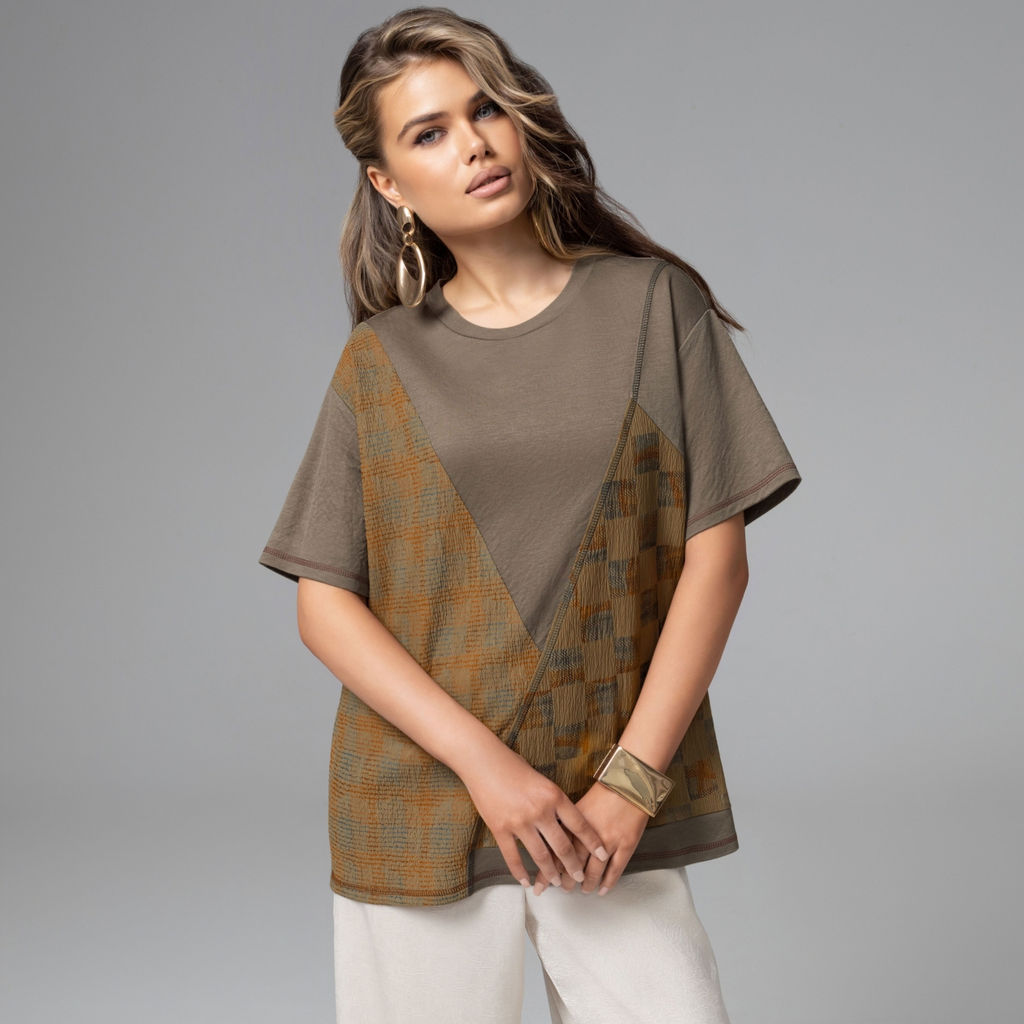 Футболка свободной посадки, Грань опасности (фэшн) - Charutti фото 2