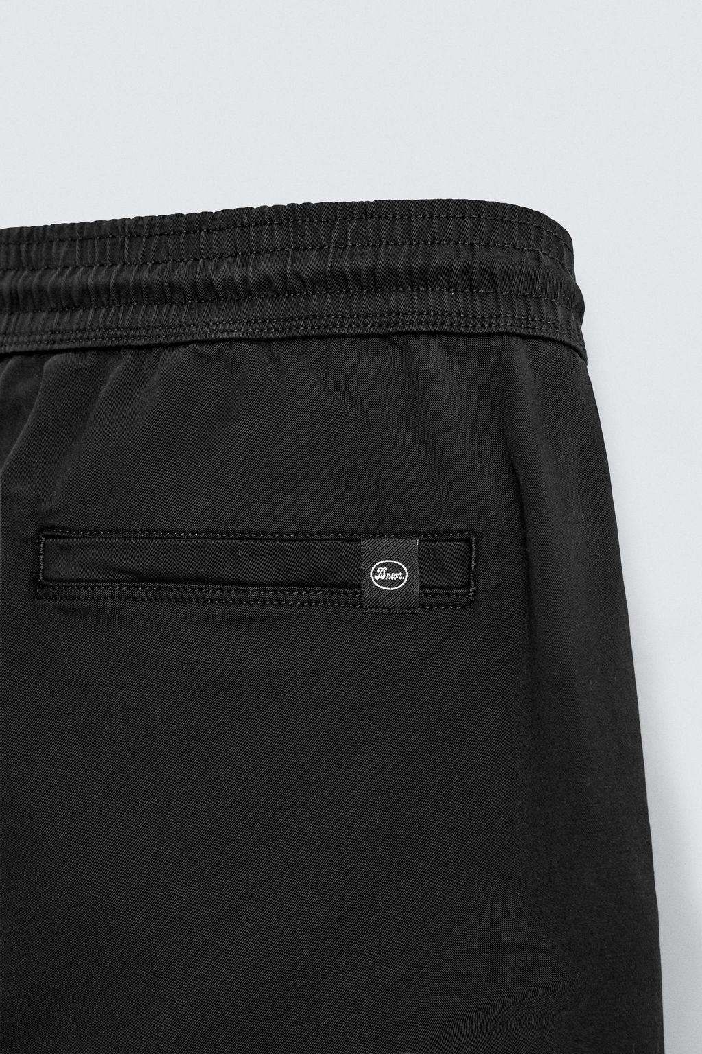 PANTAL?N CINTURA JOGGER SLIM FIT / Negro