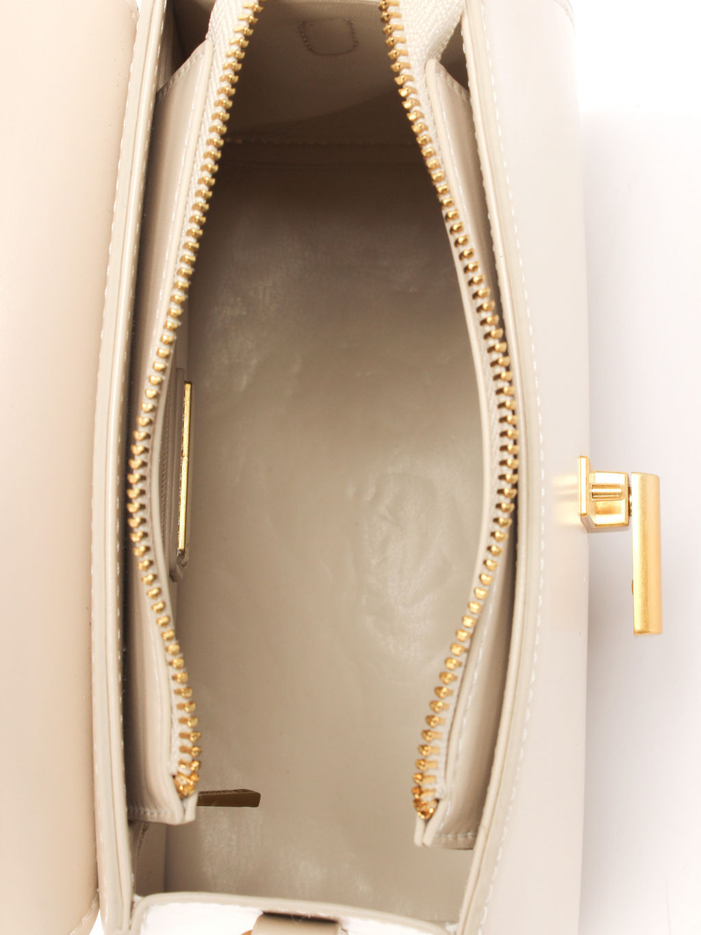 LACCOMA сумка АМ2236-светло-бежевый натуральная кожа кожа