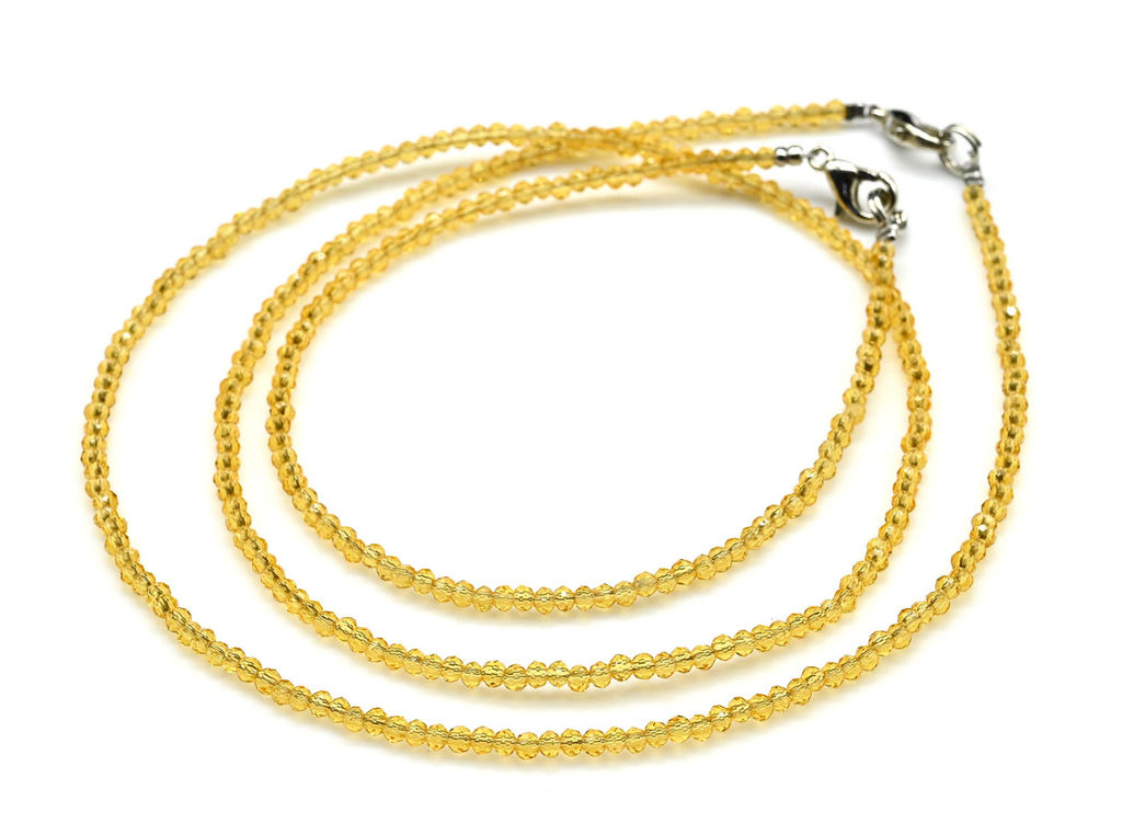 Чокер и браслет из шпинели шарик гр.2мм цв.синий яркий, 45см; 17см - Радуга камня фото 9