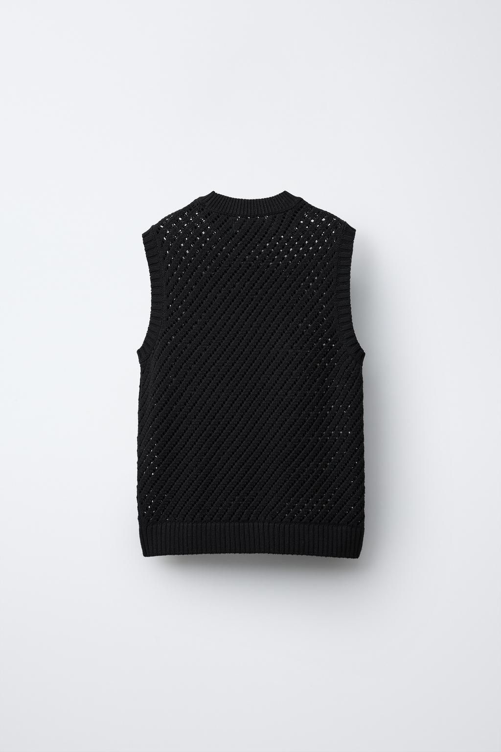 CUTWORK VEST - Zara фото 4