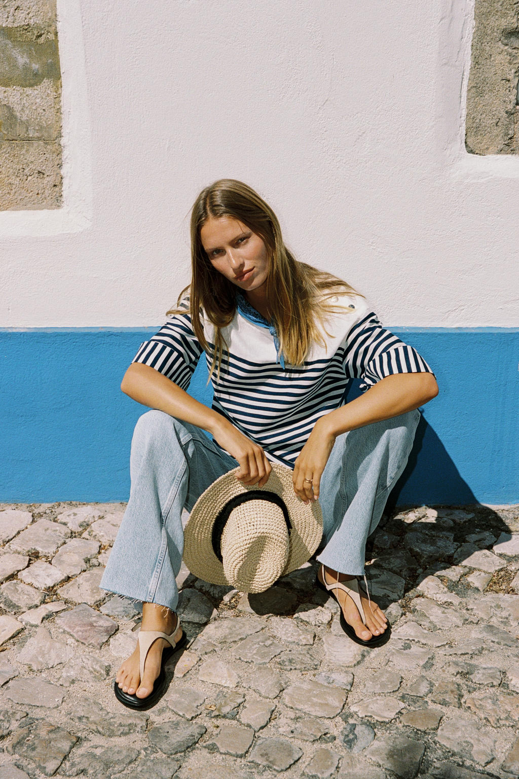 STRIPED LINEN BLEND SHIRT - Zara фото 20