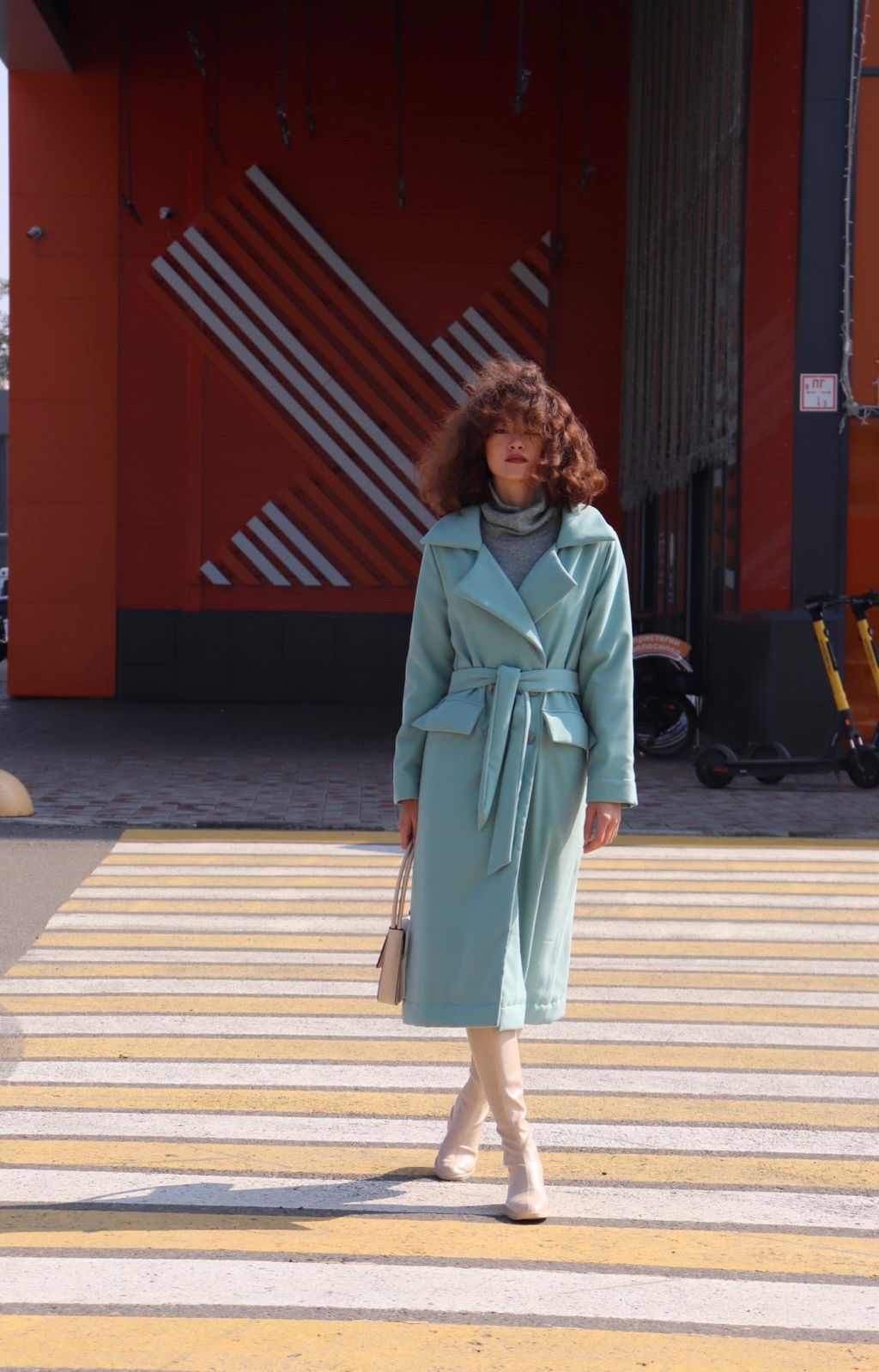 Martichelli Куртка удлинённая в цвете Tiffany  фото 3