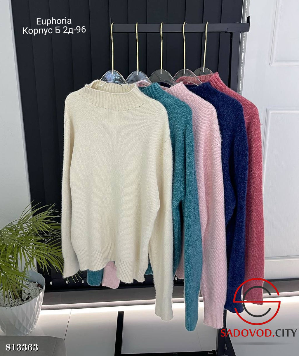 Кофта женская однотонная - Bruno фото 6