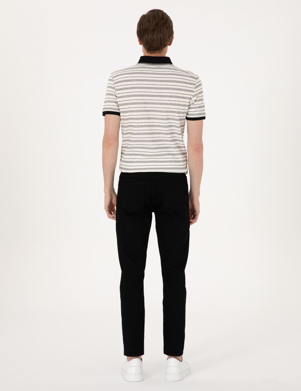 Siyah Slim Fit Jean Pantolon