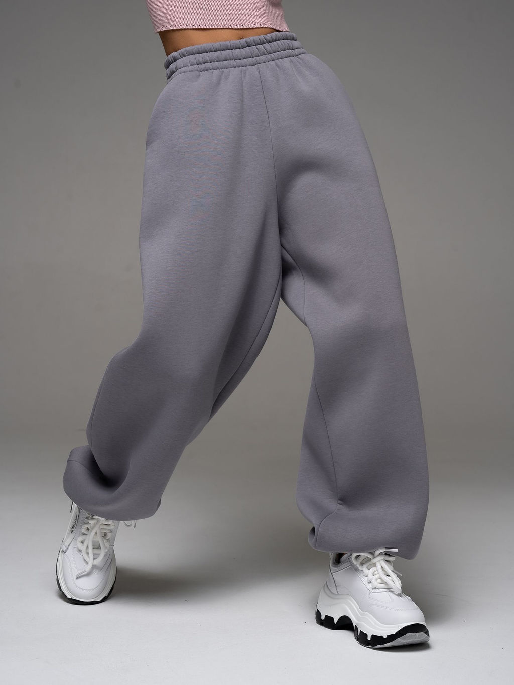 Брюки с начёсом