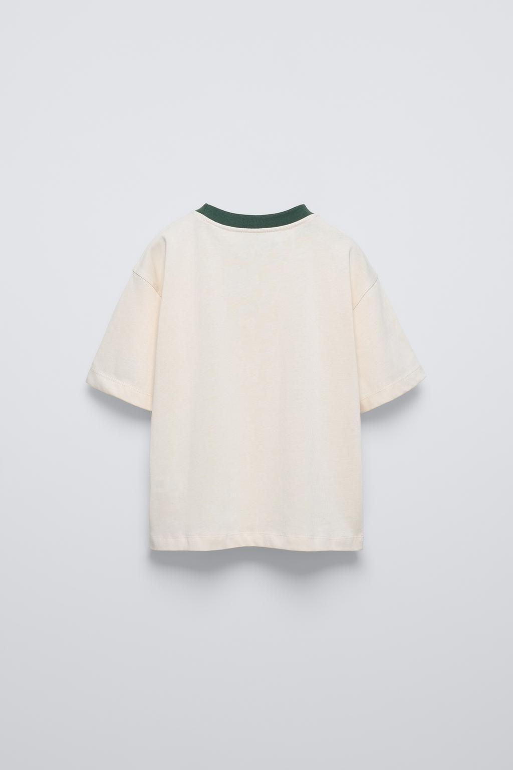 SLOGAN PRINT T-SHIRT - Zara фото 2