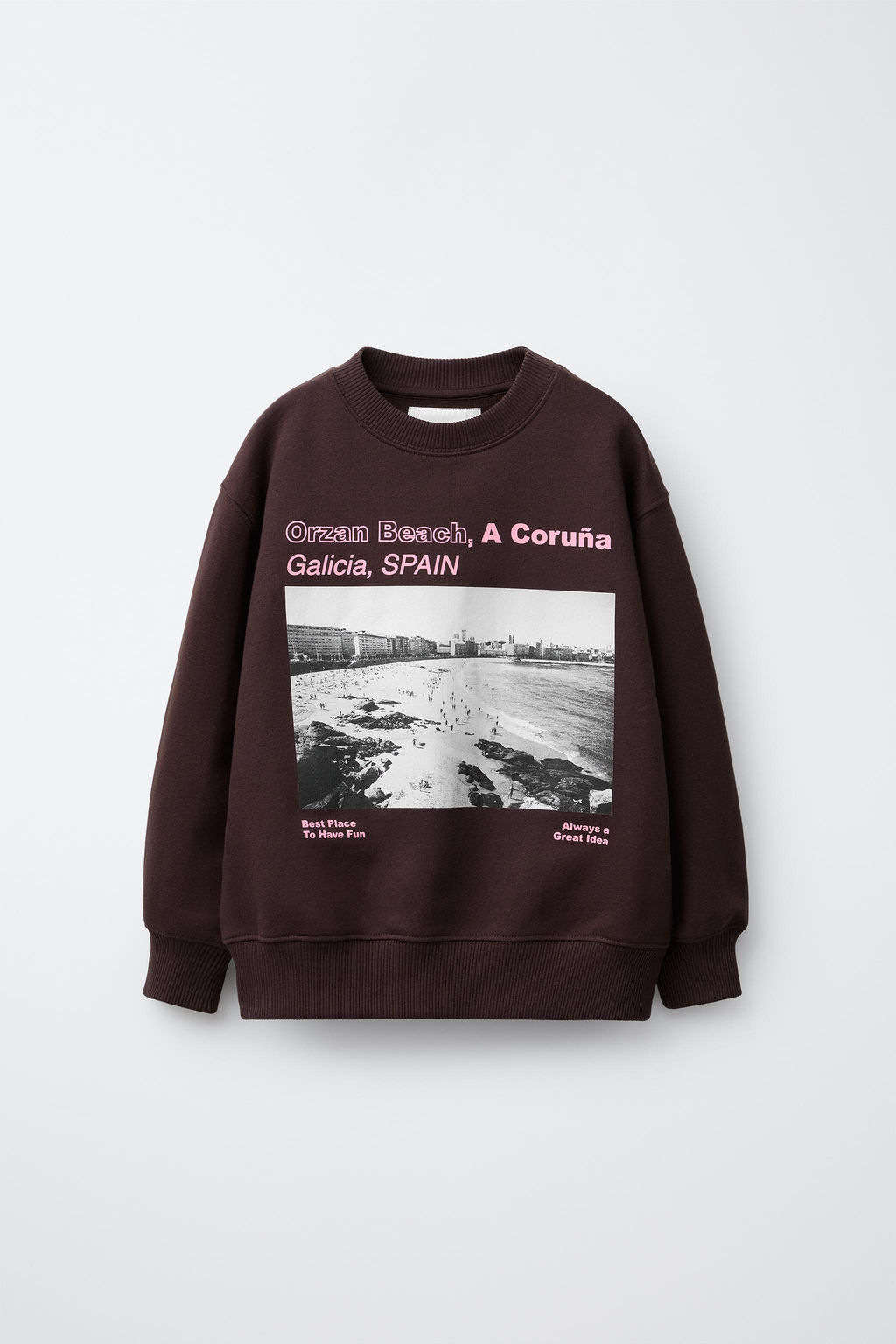 A CORU_A PRINT SWEATSHIRT