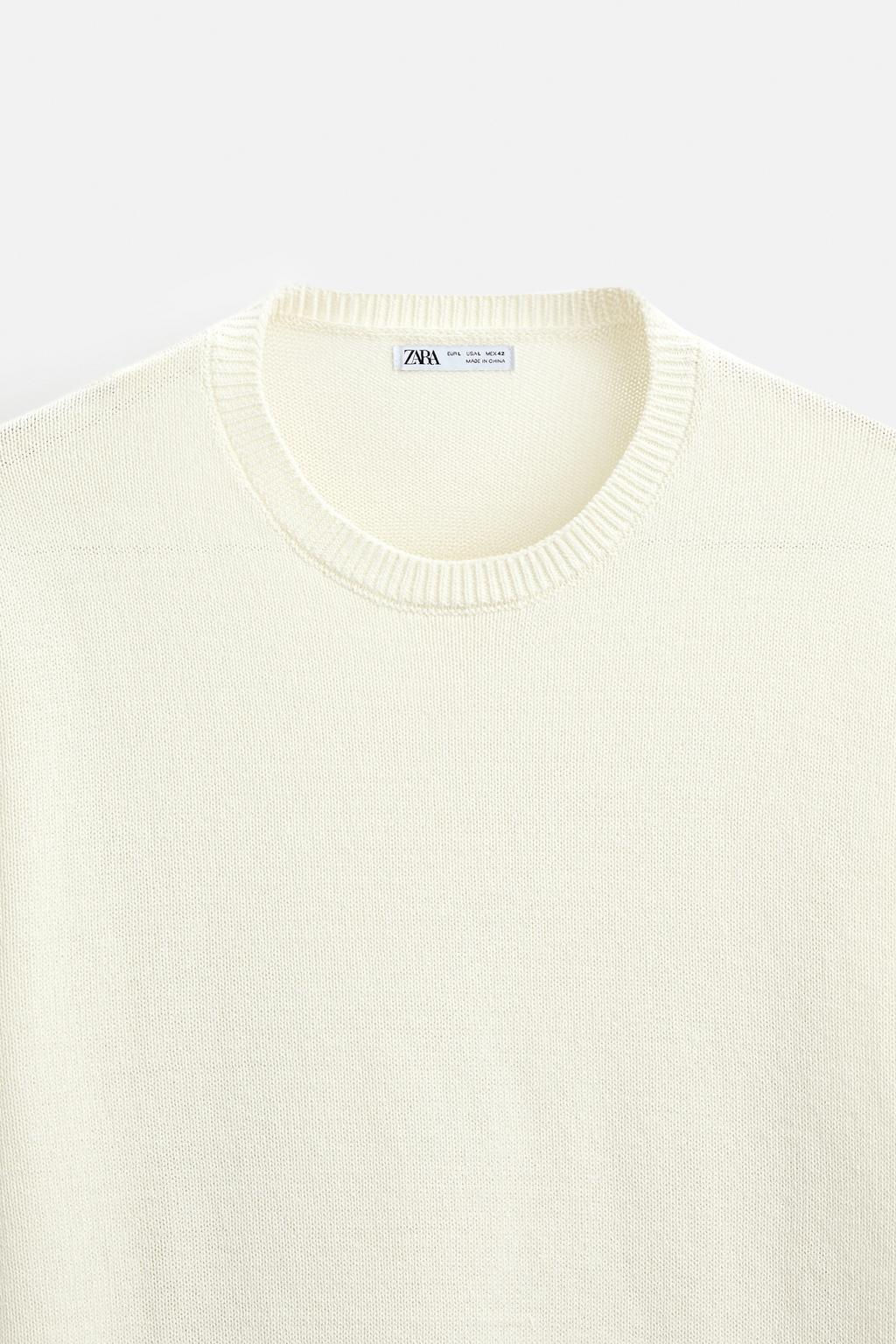 SWEATER WITH RAISED FINISH - Zara фото 18