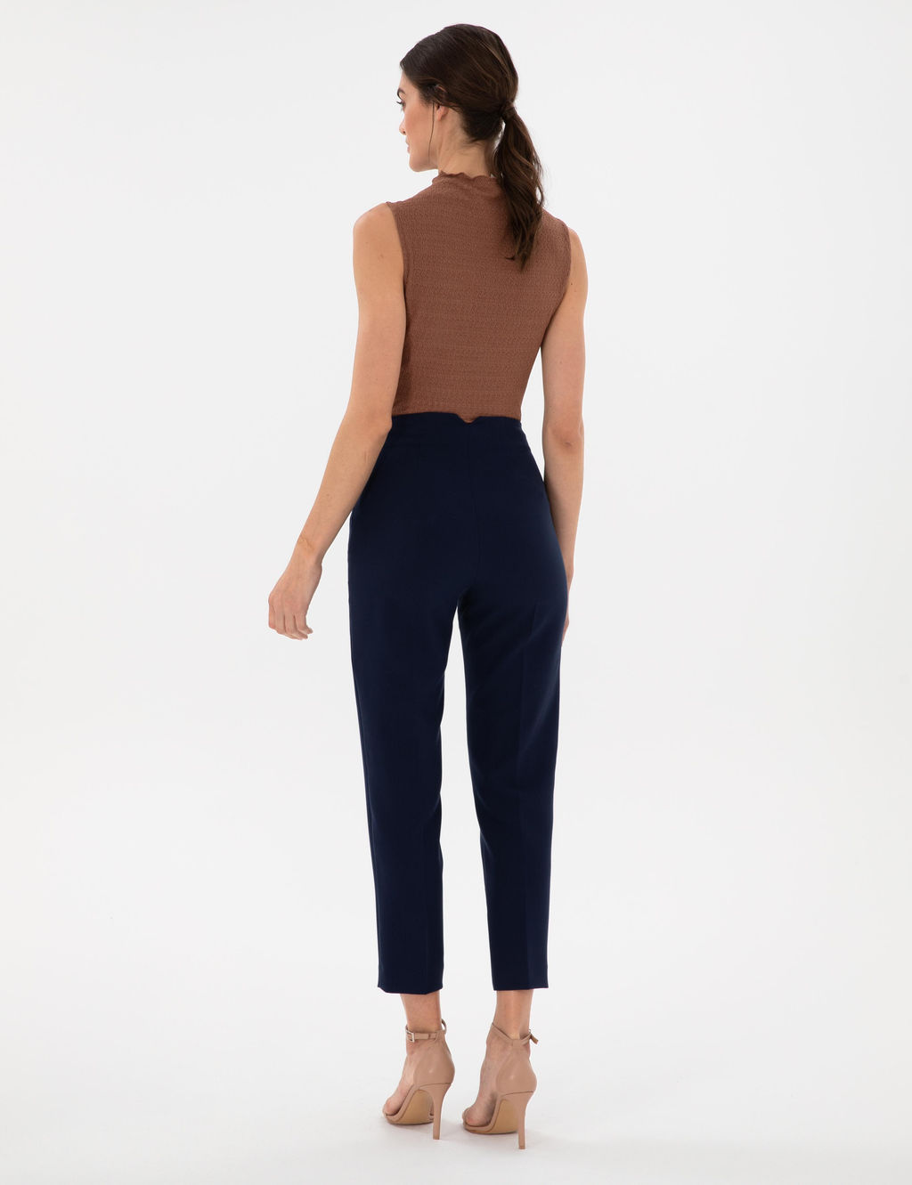 Lacivert Carrot Fit Kuma_ Pantolon - Pierre cardin фото 4