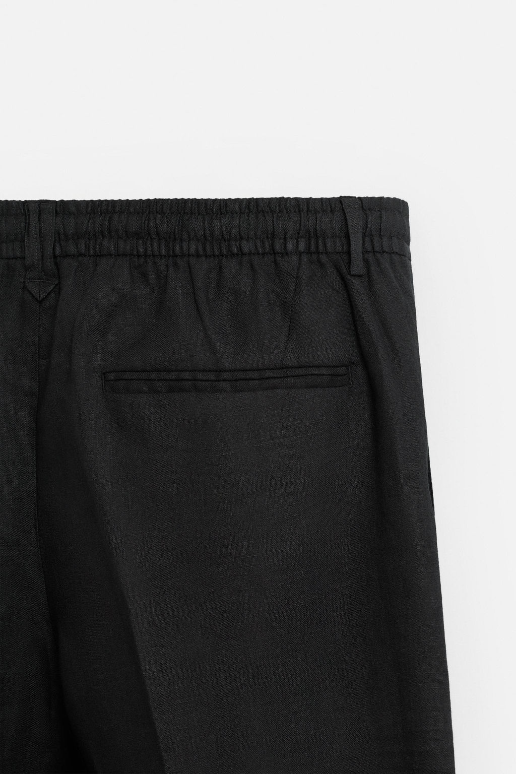 REGULAR FIT 100% LINEN TROUSERS