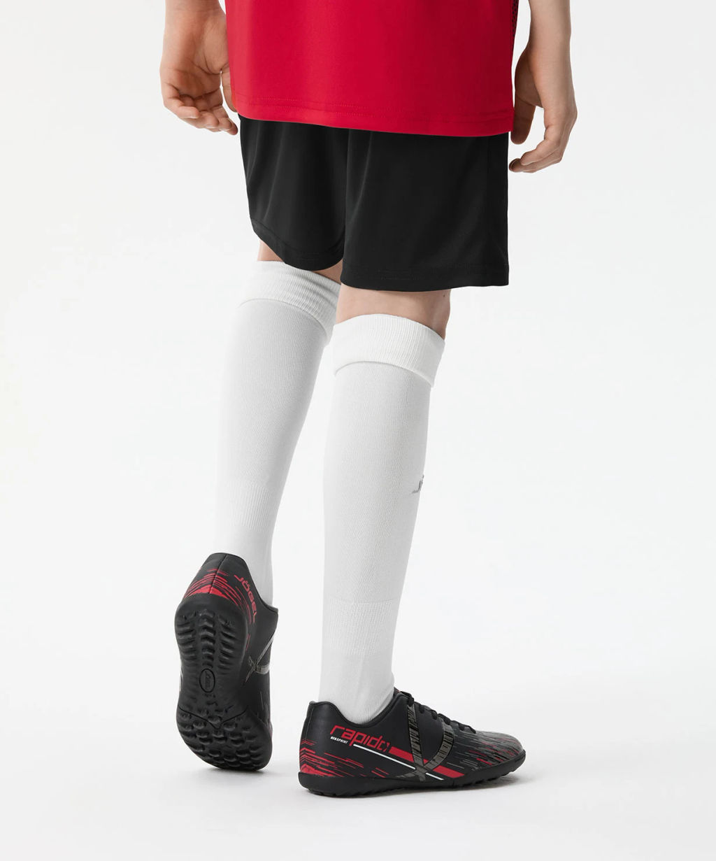 БЕЗ УПАКОВКИ Бутсы многошиповые JOGEL Rapido TF Black/grey, детский