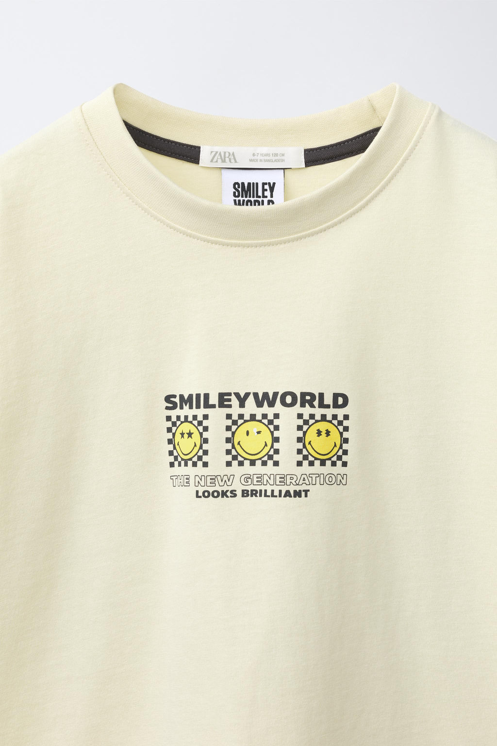 6-14 A?OS/ PIJAMA SMILEYWORLD ® / Amarillo - Zara фото 7