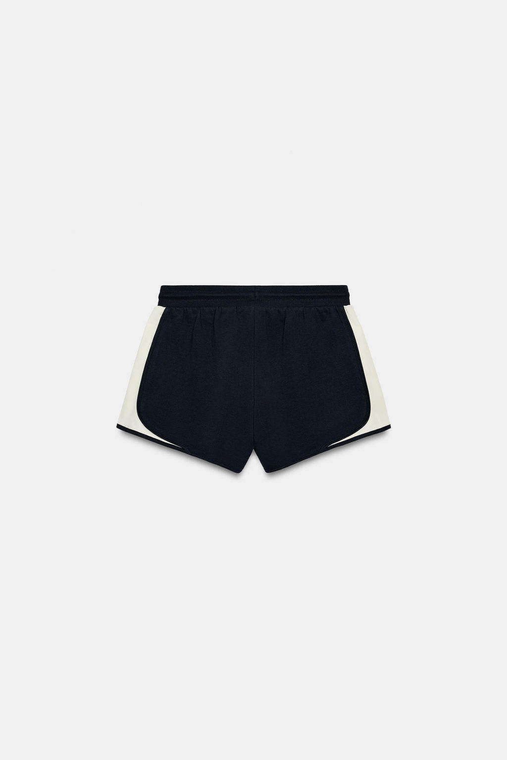 SHORT TEJIDO COMBINADO / Azul / Blanco - Zara фото 7