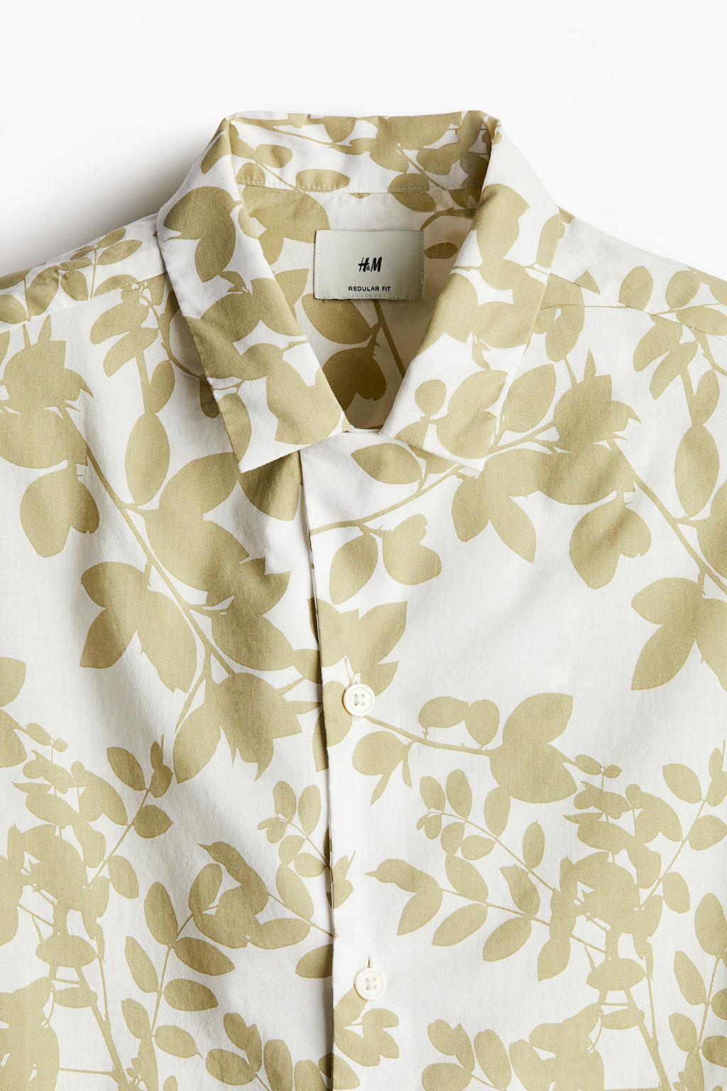 Camisa resort estampada Regular Fit - H&m фото 7
