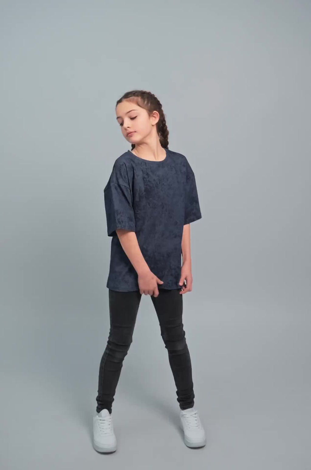 Детская футболка оверсайз Happyfox