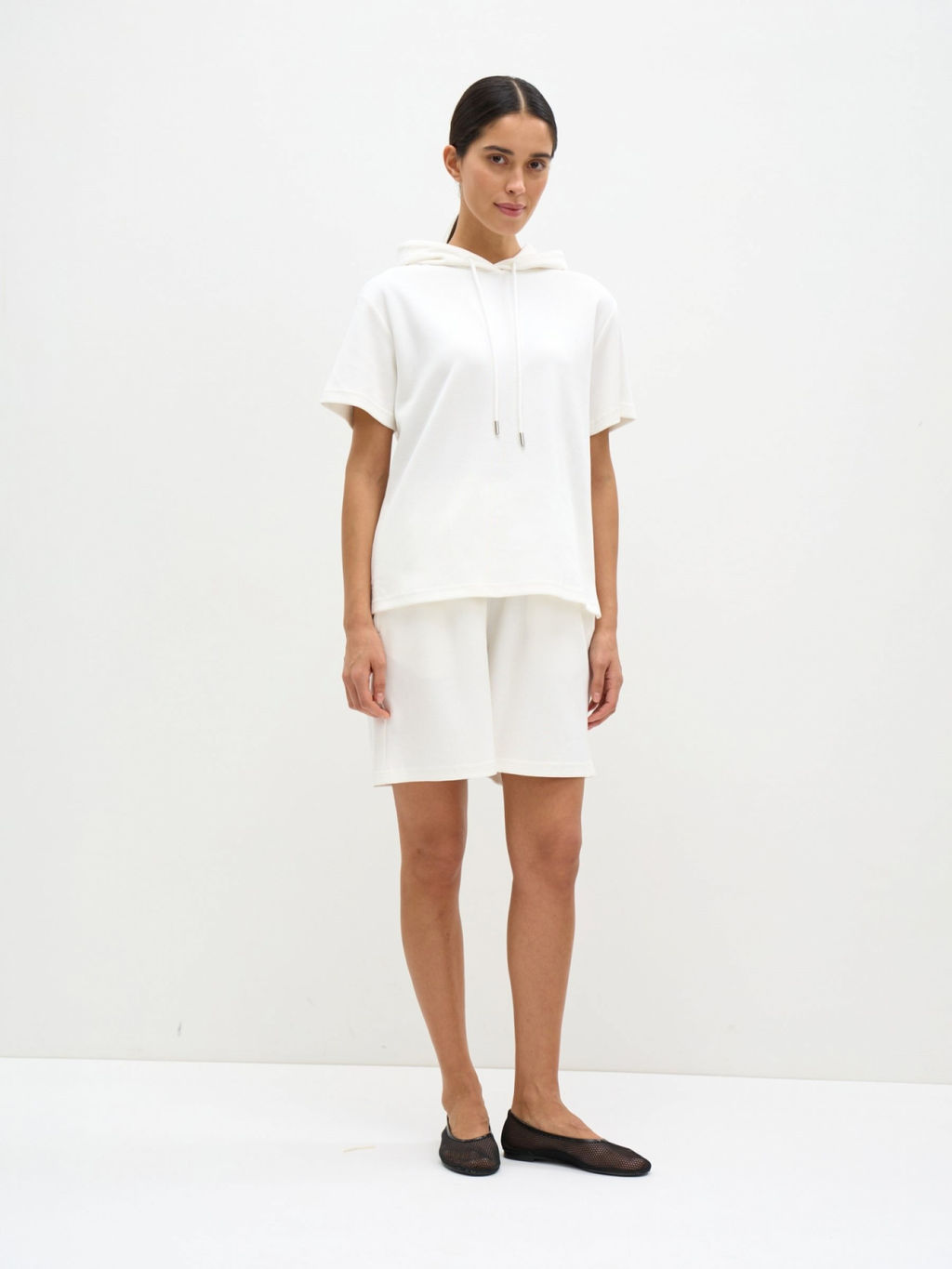 Conso/SW 240490 - white Худи женское  фото 2