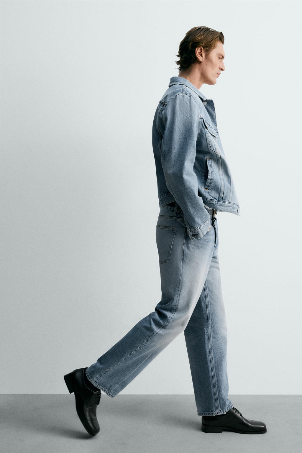 RELAXED FIT LIMITED EDITION JEANS - Zara фото 17