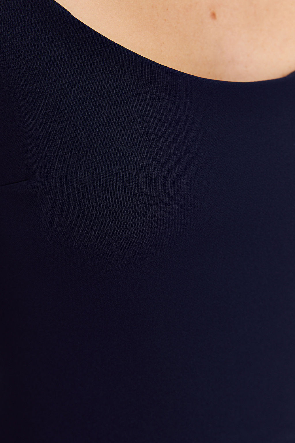 Lacivert Duz Kesim Ask?l? Mini Dokuma Elbise TWOSS24EL00042 - Trendyolmilla фото 5