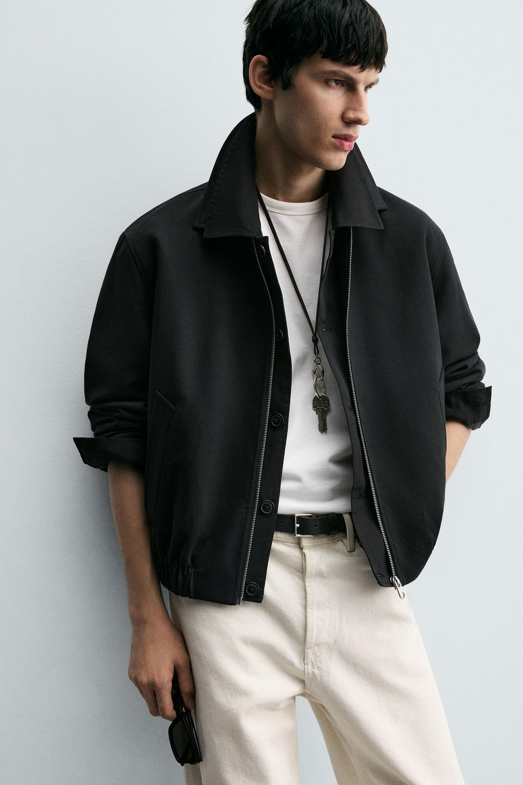 TEXTURED TWILL JACKET - Zara фото 5