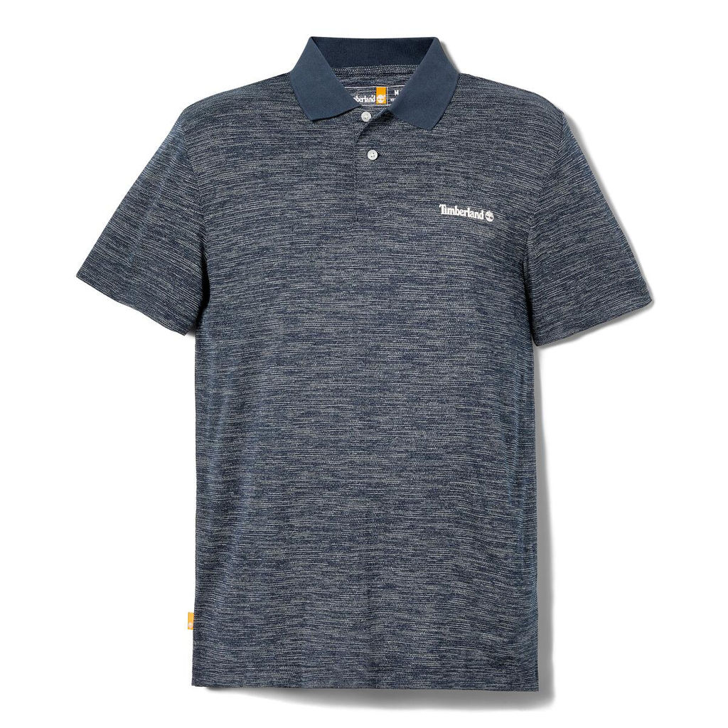Поло Timberland Polo Active Wicking темно-синяя  фото 5