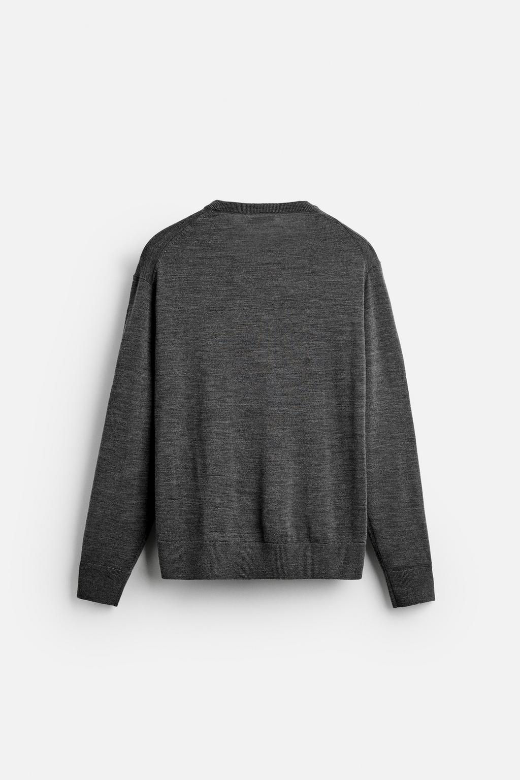 100% WOOL SWEATER - LIMITED EDITION - Zara фото 8