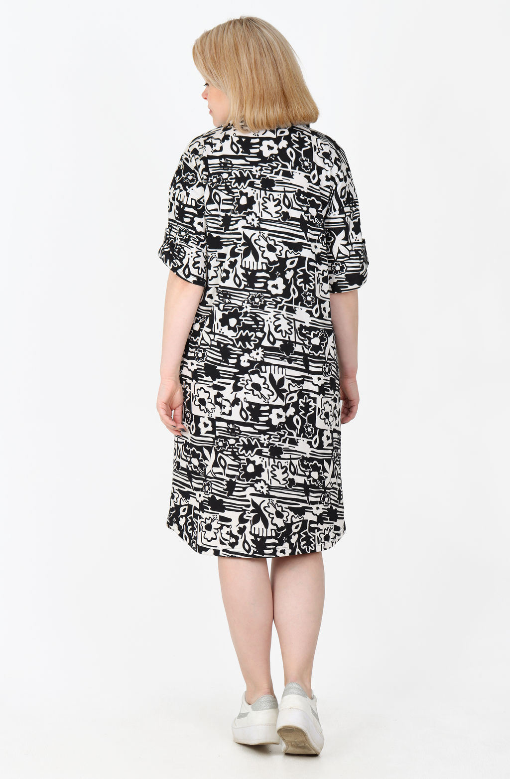 Платье София Х-452 (46-62) кулирка - Лотос фото 27