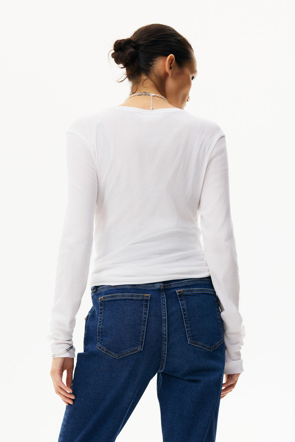 MAMA Slim Ankle Jeans - H&m фото 6
