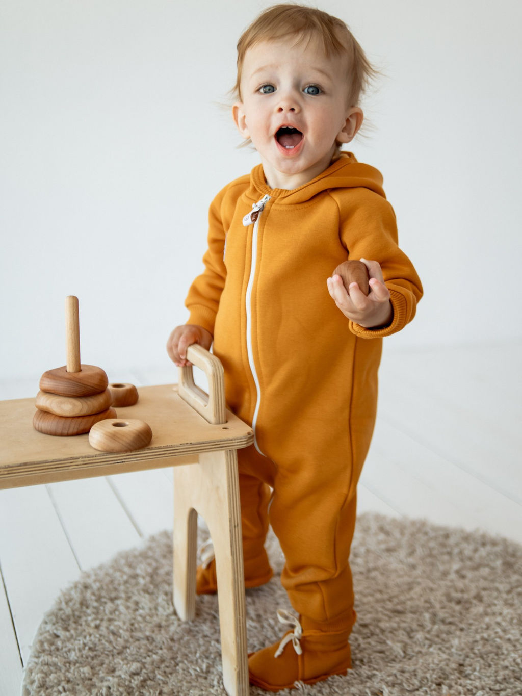 Комбинезон Янтарь утепленный 0+ - Bungly фото 4