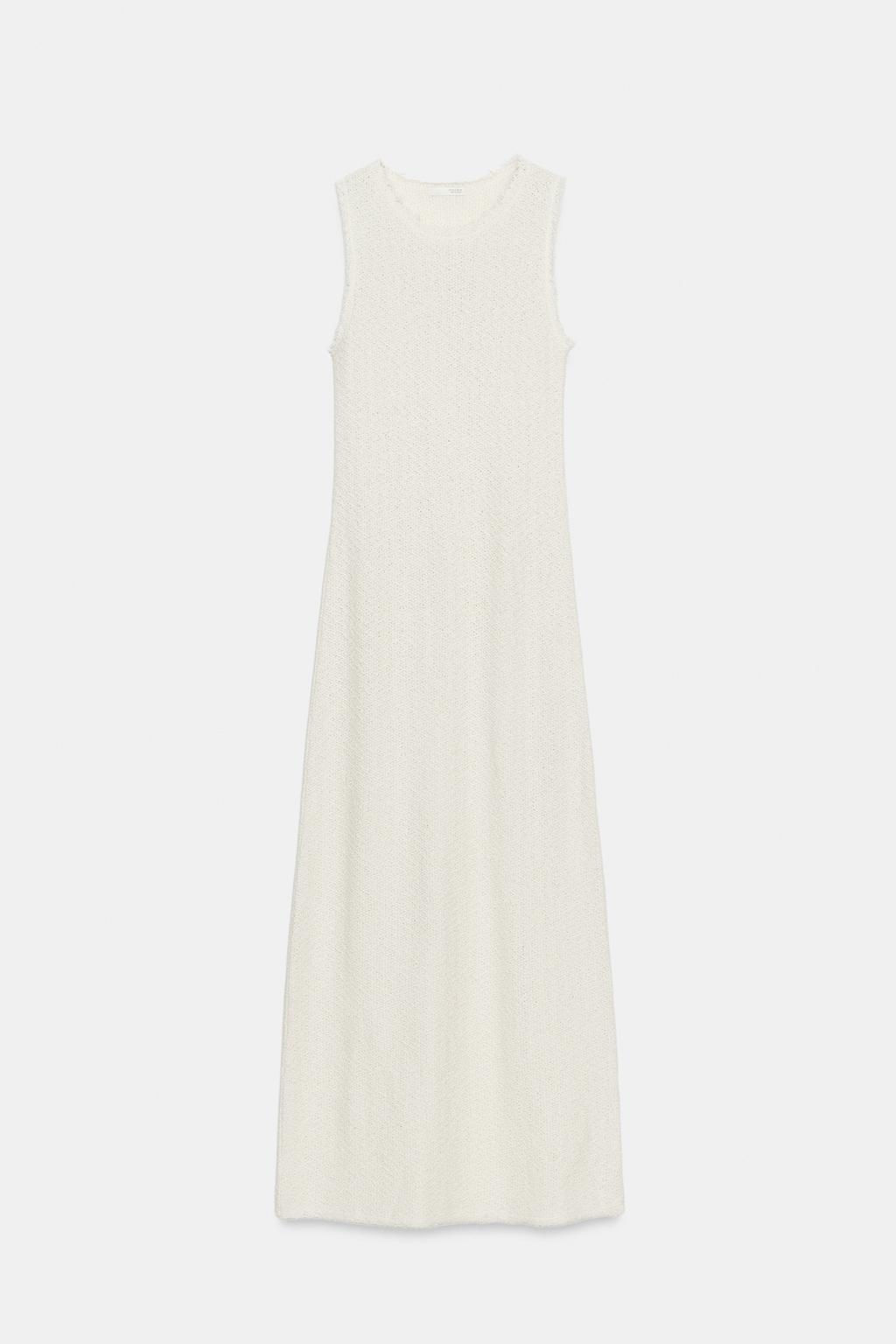 LONG RUSTIC DRESS - Zara фото 5