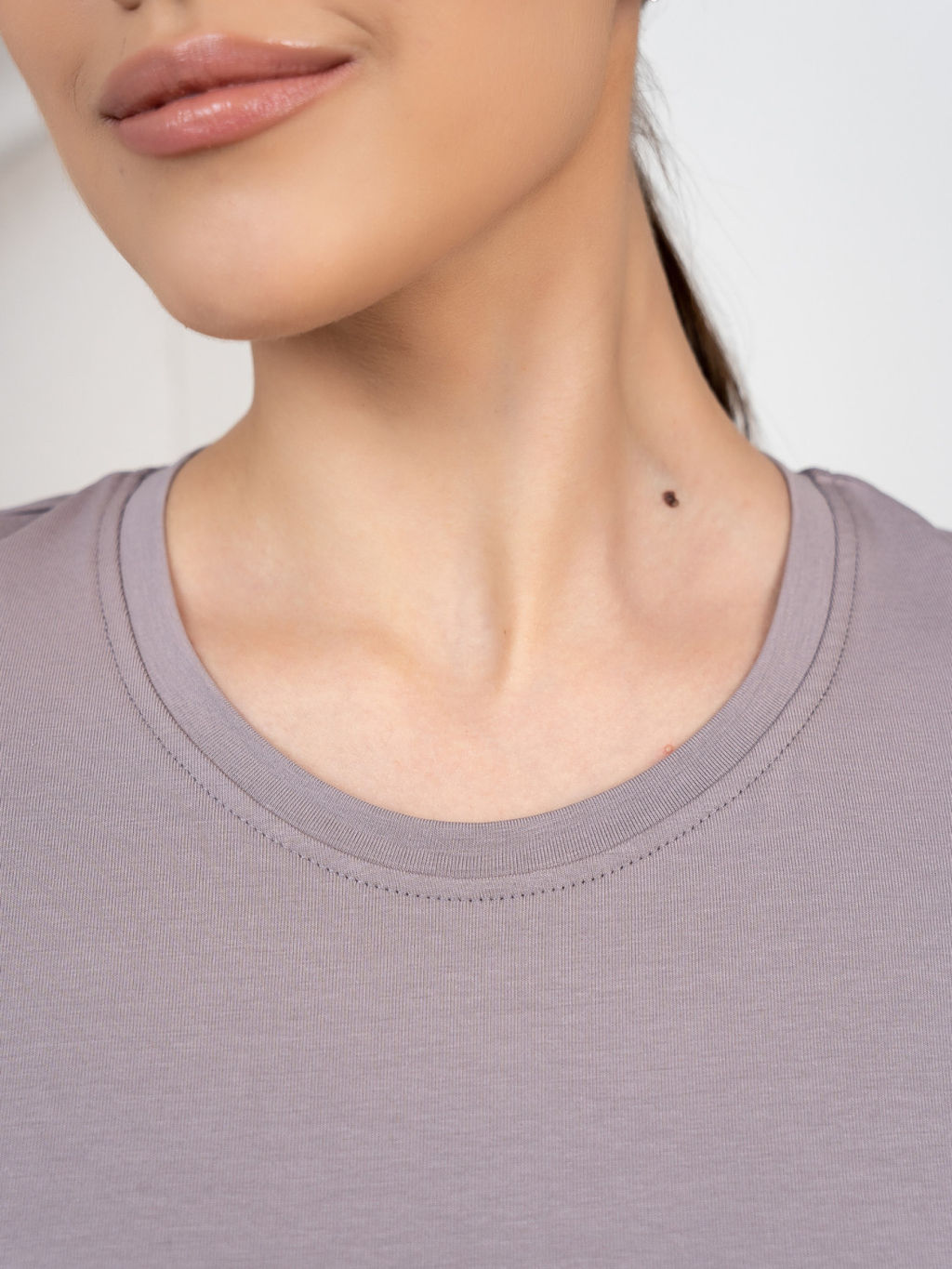 Футболка женская Grande, цв. Сиреневый - светлый