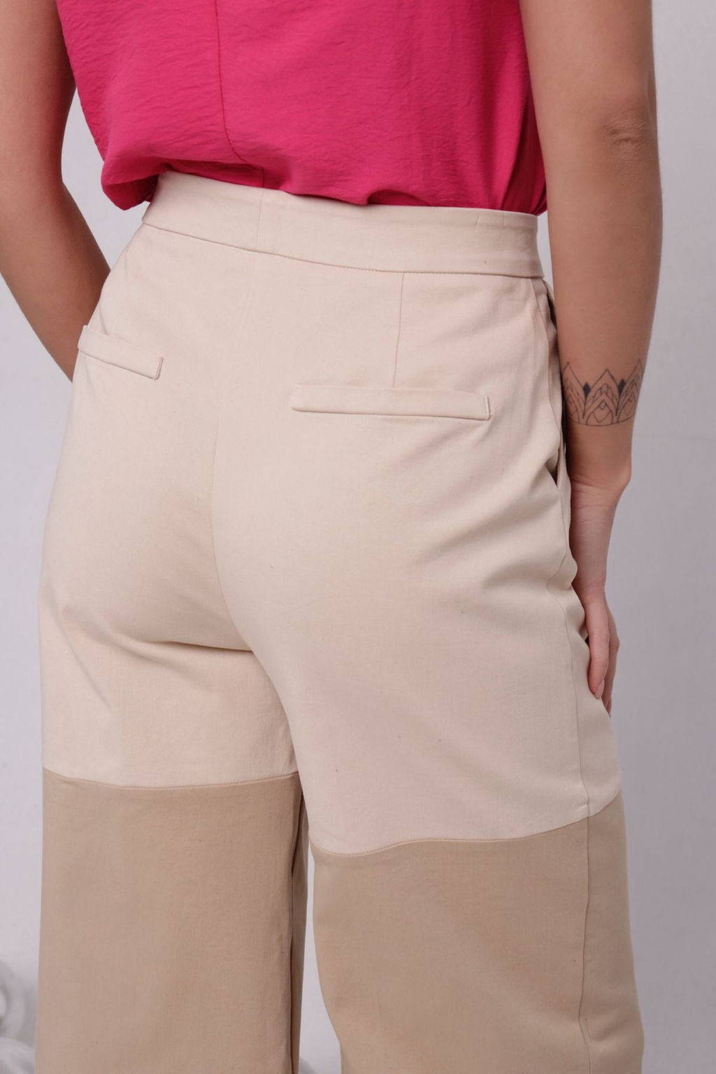 Брюки бежевые - Martichelli фото 6