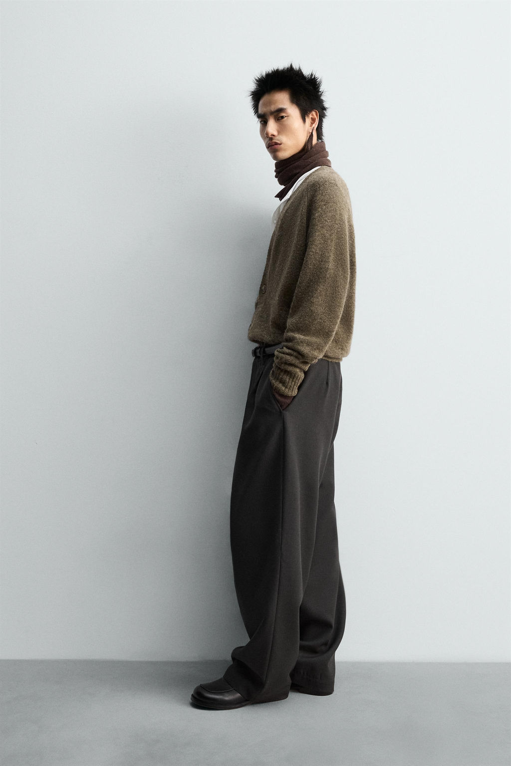 RELAXED FIT LIMITED EDITION CARDIGAN - Zara фото 4