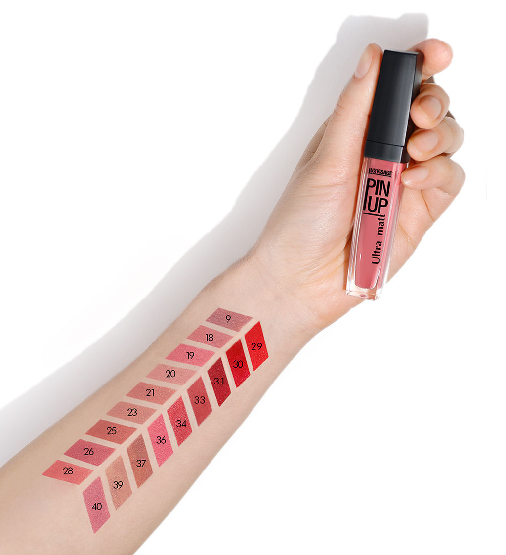 LuxVisage Блеск для губ PIN UP ultra matt тон 26