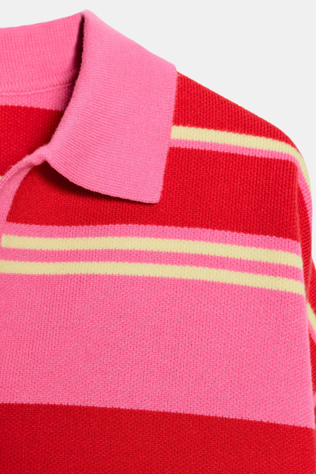 STRIPED KNIT POLO - Zara фото 10