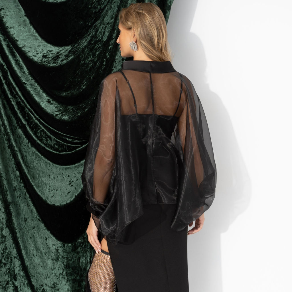 Болеро с объемным декором, Танец тени (шик) - Charutti фото 5