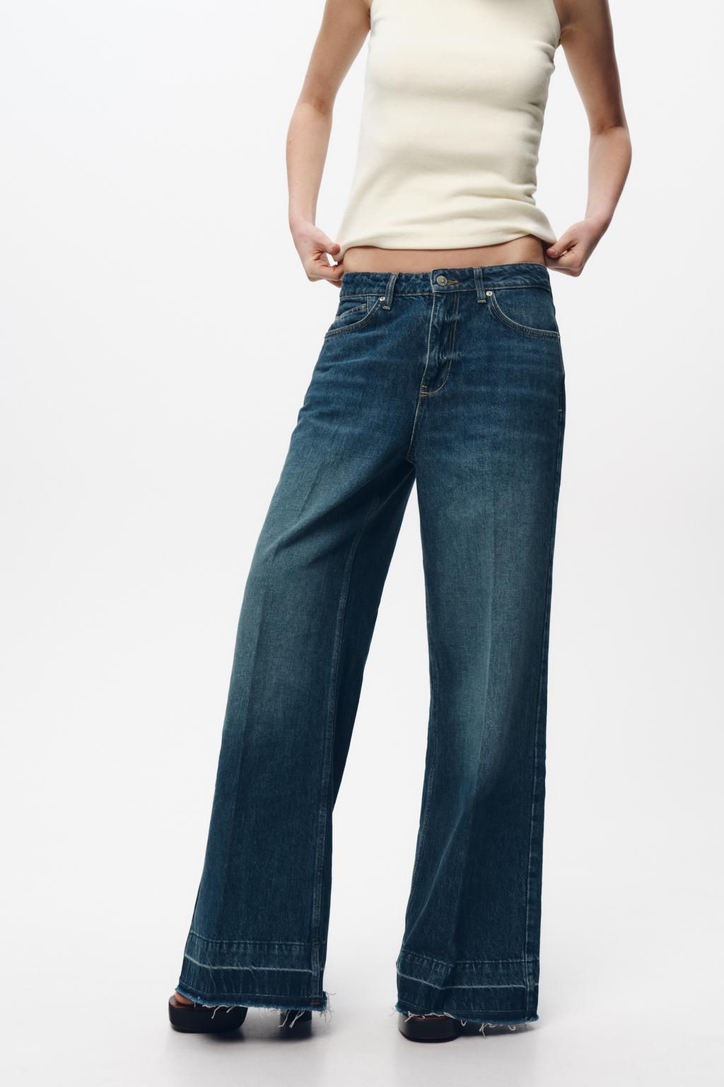 Z1975 WIDE LEG HIGH-RISE JEANS - Zara фото 2