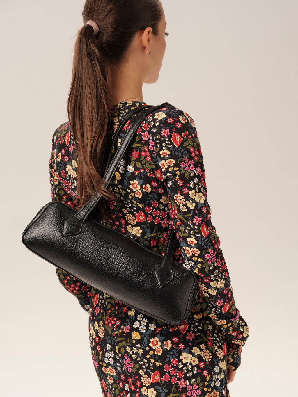 Сумка багет на плечо Deboro 31129 черный