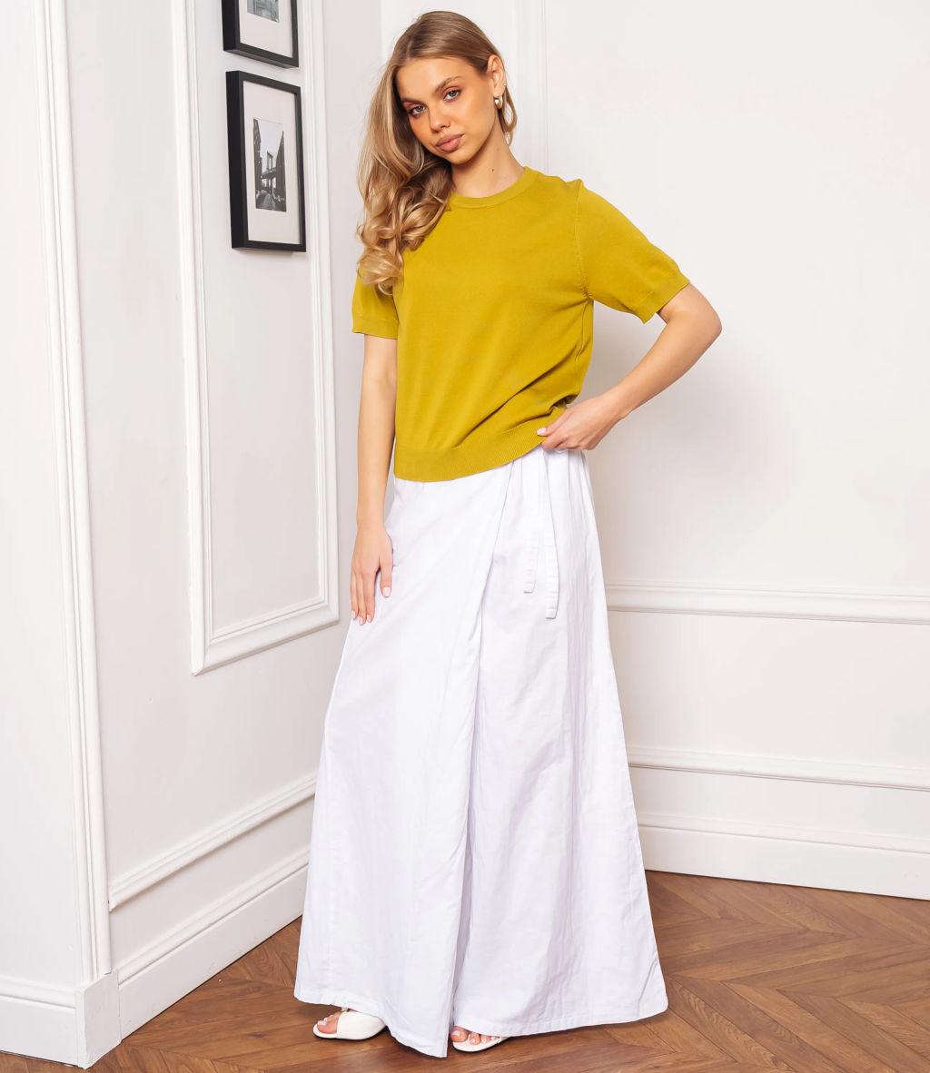 Футболка #ОКТ185001, лайм - Dommod фото 4