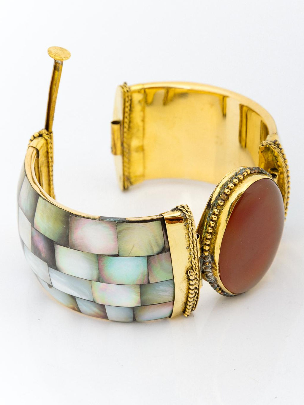 Украшение Браслет с перламутром №509/5 - Ганг фото 3